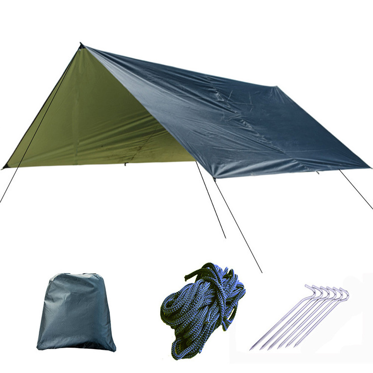 Ultralight Foldable Portable Canopy Tent for Outdoor Events Hammock Rain Fly with Carry Bag