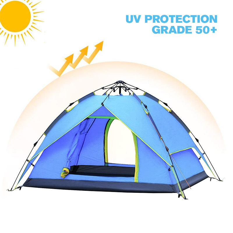 Best Selling Dependable quality inflatable dome tents camping outdoor waterproof large family double layer glamping tents