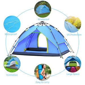 Best Selling Dependable quality inflatable dome tents camping outdoor waterproof large family double layer glamping tents