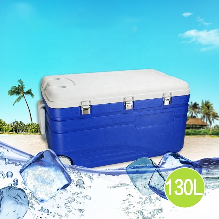 Vip Insulated Fishing And Boating Ice Chest Cooler Durable Keep Fresh Hard Cooler Lunch Box With Lock Wheel For Kids