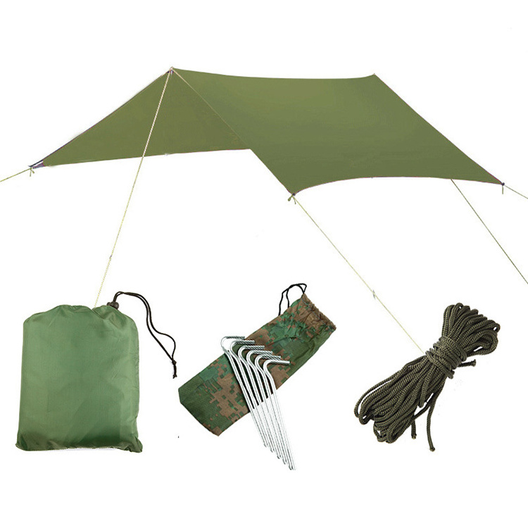 Ultralight Foldable Portable Canopy Tent for Outdoor Events Hammock Rain Fly with Carry Bag