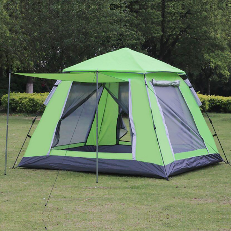 Large Family 3 4 5  6 Persons Big Camping Outdoor Equipment Tents Waterproof For Sale