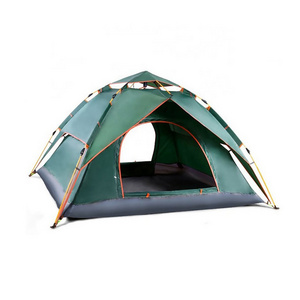 wholesale luxury teepee 4 person single layer outdoor camping tent adult with Screened In Porch