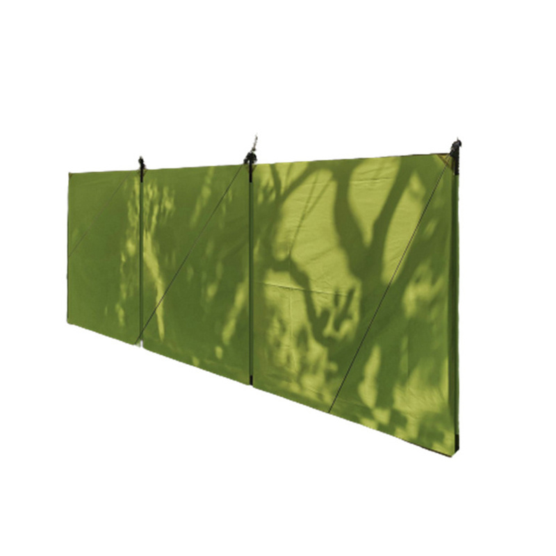 Outdoor OEM ODMFoldable Eco-friendly Beach Wind Screen Fence Windscreen Camping outdoor Wind Screen