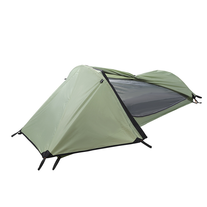 Cheap Hot sale factory single person simple quick open camping outdoor camping folding tent