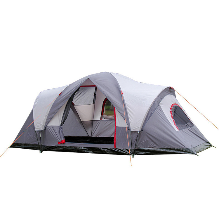 popular large luxury family waterproof outdoor tent for more than 8 person camping Large family tents camping outdoor