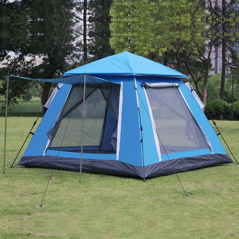 Large Family 3 4 5  6 Persons Big Camping Outdoor Equipment Tents Waterproof For Sale