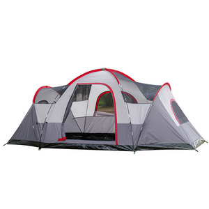 popular large luxury family waterproof outdoor tent for more than 8 person camping Large family tents camping outdoor