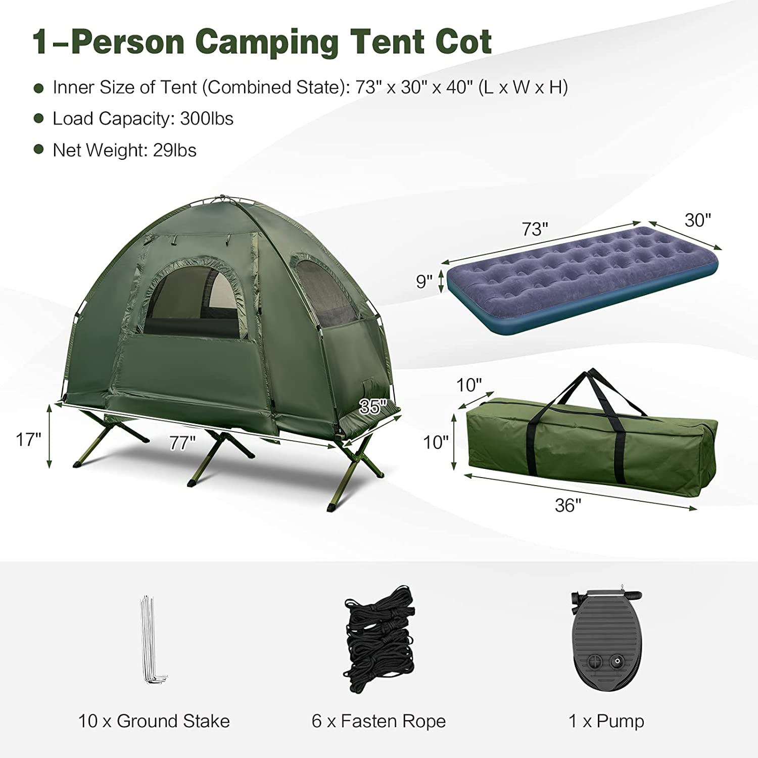 OEM ODM Tents For Sale Off Ground Tent Cot  Waterproof Camping Tents Camping Outdoor