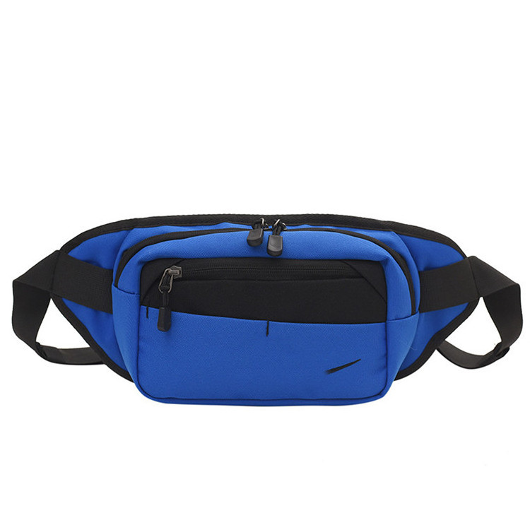 Fashion Men Women Waist Bag Pack Purse Casual Large Phone Belt Bag Nylon Travel Fanny Banana Hip Bags Unisex Zipper