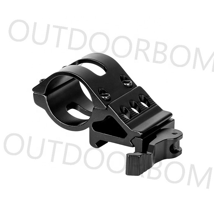 45 Degrees Offset Quick Disassembly 25.4mm Flashlight Sight Bracket Flashlight Mount