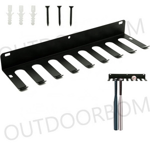 The Wall Mounted Baseball Bat Holder Storage Rack Metal Baseball Softball Bat Hanger Racks