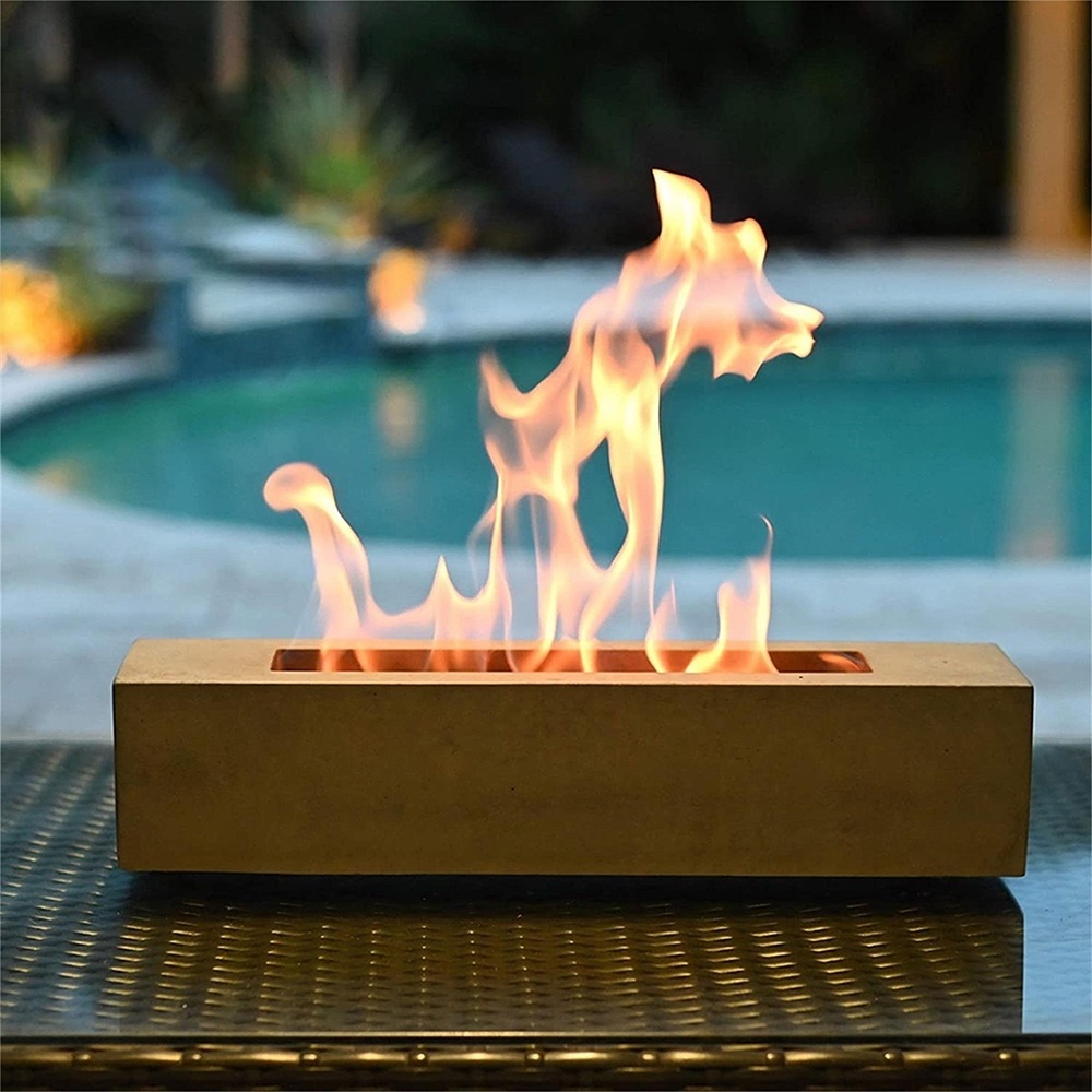 Tabletop Portable Ethanol Fireplace table top fireplace tabletop fire pit Alcohol patio Bioethanol Fireplace