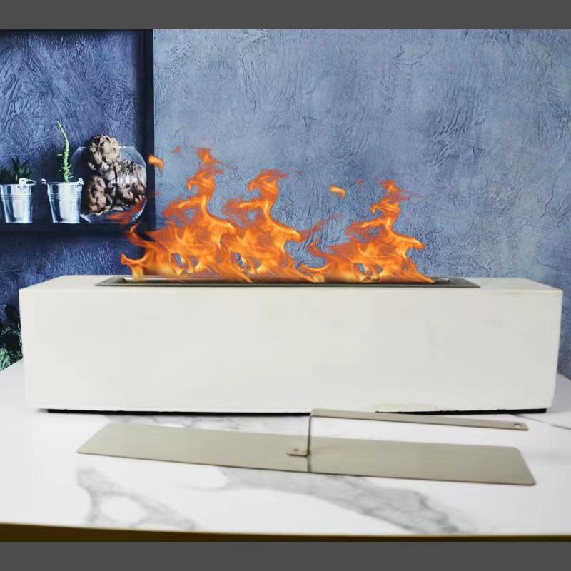 Christmas Gifts concrete table top fire pits portable rectangular fire pit