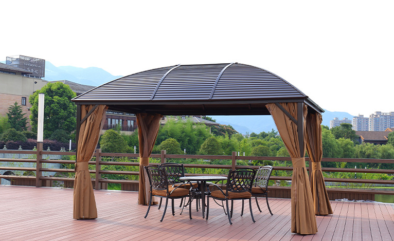 Outdoor 3*3M 3*4m waterproof gazebo covers sunshade roof gazebo