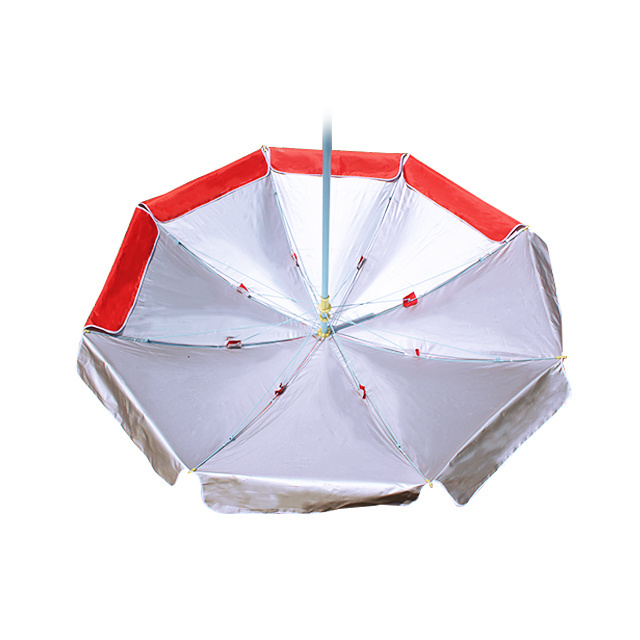 Tuoye Portable UV Protection Beach Umbrella with Carry Bag for Outdoor Patio with logo printing