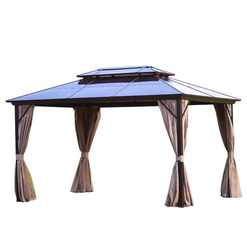 Waterproof garden outdoor pavilion gazebo with mosquito