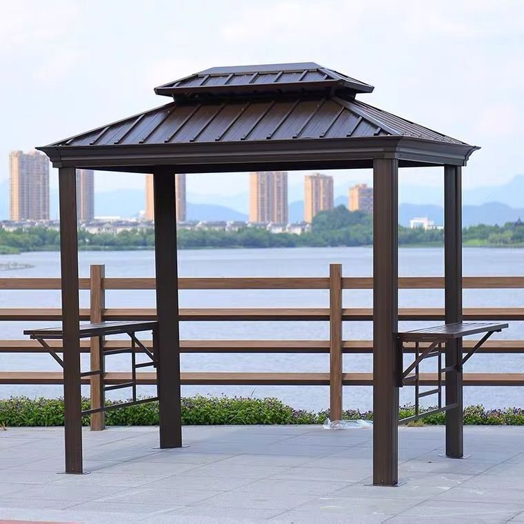 Tuoye Outdoor leisure courtyard pavilion Gazebo Aluminum Frame