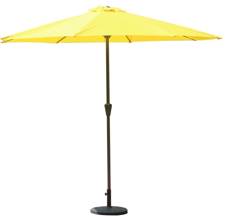 Tuoye Outdoor Furniture Parasol Unique Patio Umbrella for Garden Pool Beach Aluminium Pole Stylish Logo printing