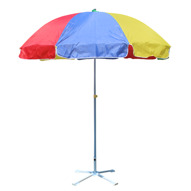 Tuoye Customization Outdoor Folded Sun Umbrella Portable Outdoor Parasol Custom Logo Print Patio Beach Umbrella