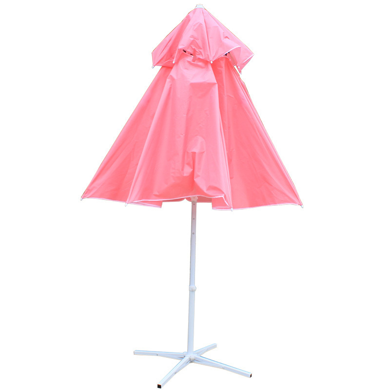 Large Sunshade Pink colorful beach Umbrella