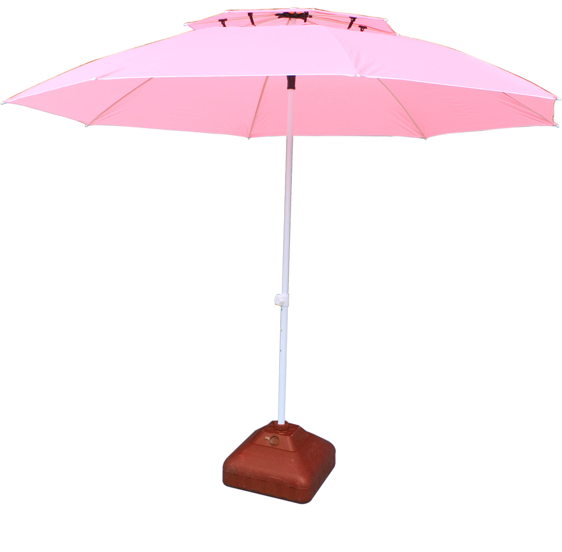 Large Sunshade Pink colorful beach Umbrella