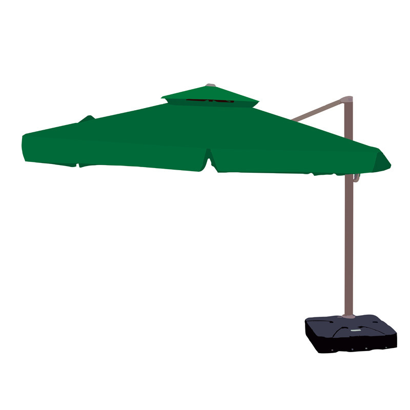 3.5m umbrella for garden solar powered led patio parasol large outdoor umbrellas with 200KG base factory roma Restaura umbrella