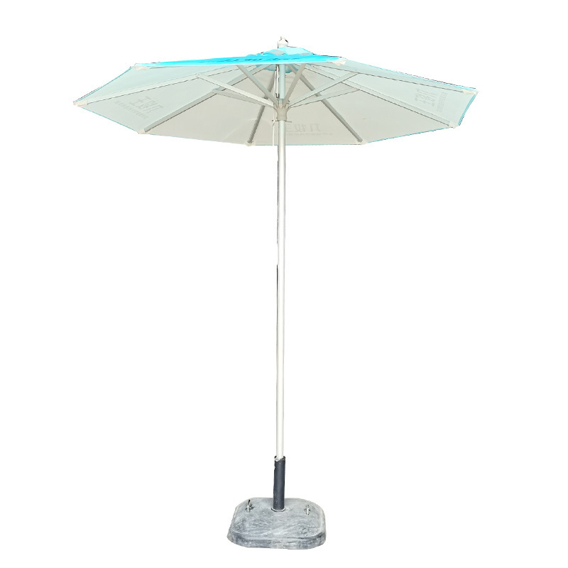 Tuoye 15ft Garden Commerical Unique Patio Double Sided Market Umbrellas With Crank And Plastic Sand Bag