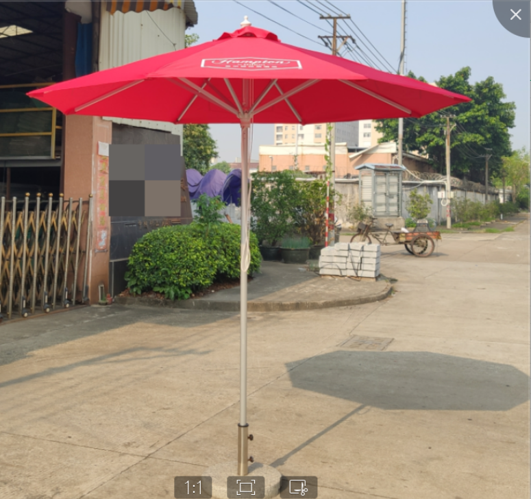 Tuoye Garden Sunshade Luxury Patio Parasol Commercial Hotel Outdoor Restaurant Coffee Shop Umbrella