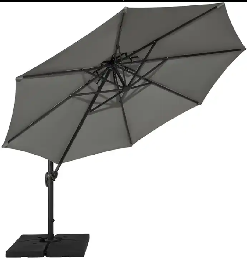 Ty elegant fashion outdoor high end side pole umbrella hotel swimming pool round roma umbrella