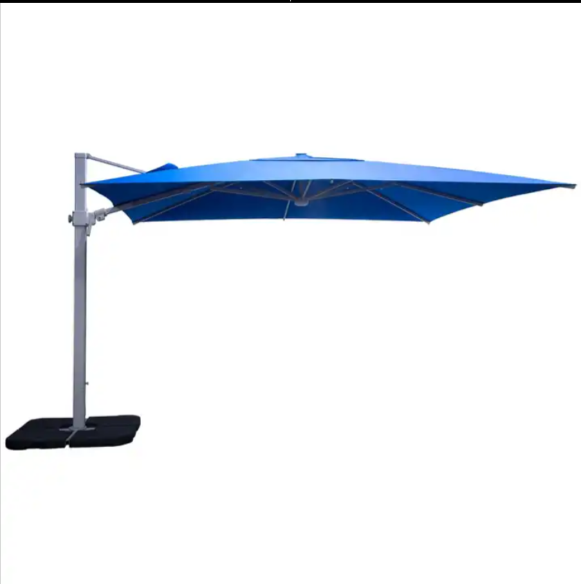 Ty Hanging Banana Waterproof Cantilever Garden Beach Patio Sun Canvas Parasol Iron Outdoor Restaurant Umbrella