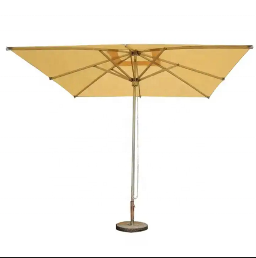 Ty customized big size 3x3m3.5x3.5m 4x4m huge outdoor umbrella beer coffee drink bar parasol telescopic patio umbrella