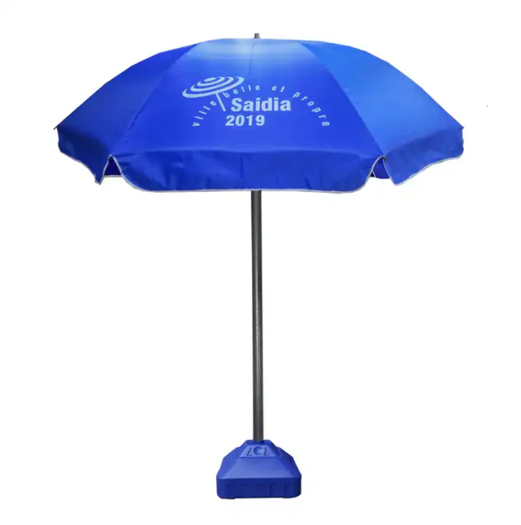 Tuoye High Quality Advertising Custom Design Outdoor Beach Umbrella With Logo Print Sun Smart Promotional Umbrella For Beach