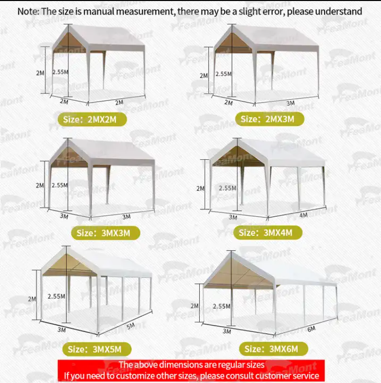 Tuoye Outdoor Assemble Tent Gazebo 3x3 black pop up  Garden Party Folding Trade Canopy Tent