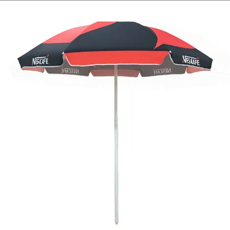 Tuoye Bulk Production Customizable Degree Sun Protection Delicate Pattern Beach Umbrella For Summer