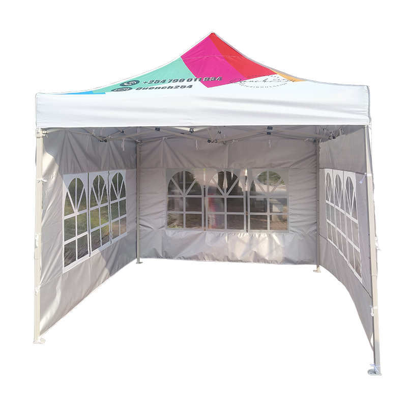 Custom Logo 10x10 10x15 10x20 EZ Up RPET Canopy Trade Show Tent