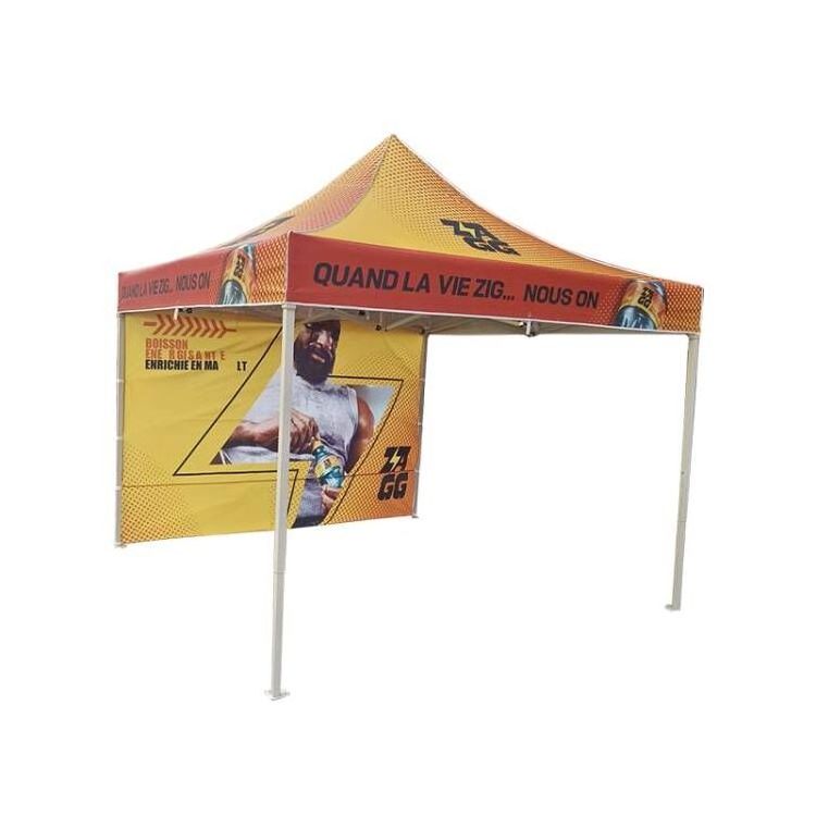 Custom Logo 10x10 10x15 10x20 EZ Up RPET Canopy Trade Show Tent