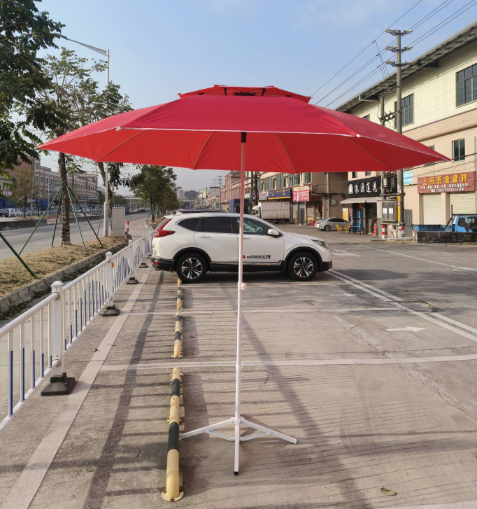 Tuoye Custom Design Umbrella Uv Protecting Wooden Beach Umbrella With Tassels Outdoor Umbrella