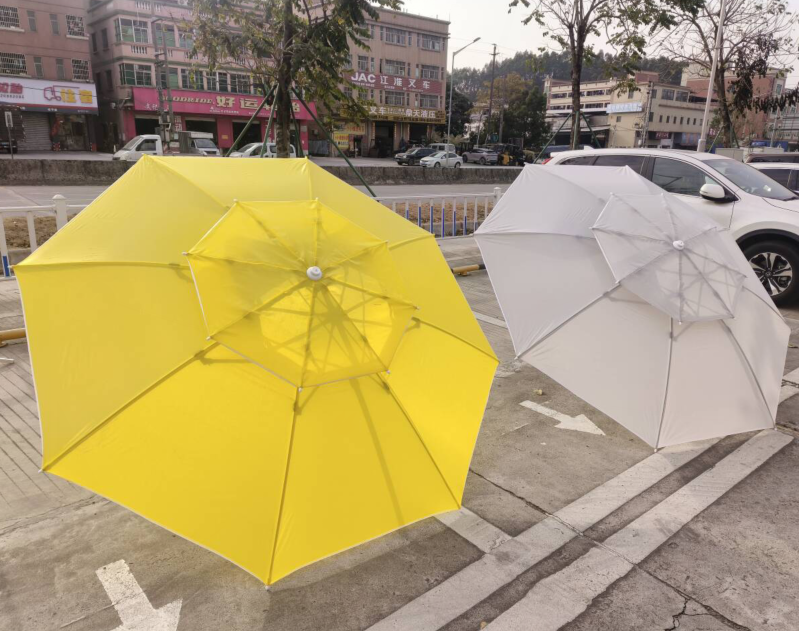 Tuoye Rainbow Color Promotion Sun Umbrella Outdoor Beach Umbrella