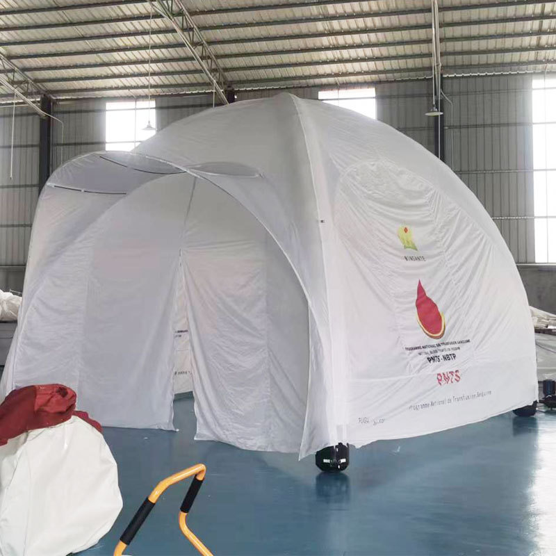 Promotional outdoor event gazebo shade tent waterproof food exhibition inflatable tent