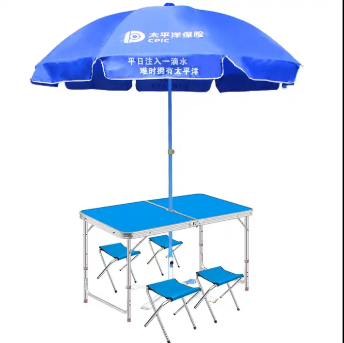 Ty 6ft high uv protection metal frame outdoor beach umbrella