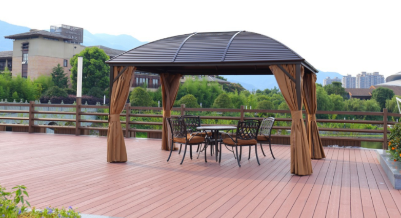 Outdoor 3*3M 3*4m waterproof gazebo covers sunshade roof gazebo