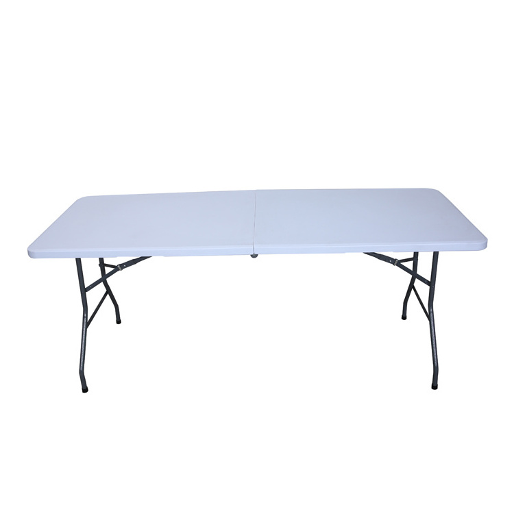 Tuoye Folding Long Table Plastic Folding Simple Training Conference Table Household Folding Dining Table