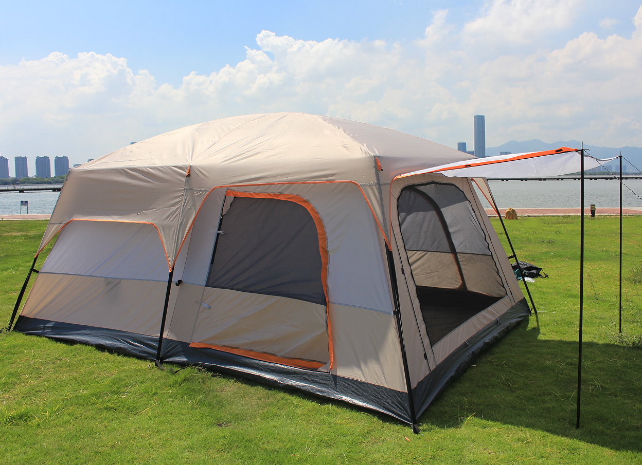 Customized European 5 8 persons Large Luxury Family Tent 12 Person Family Cabin Tents for Camping Outdoor