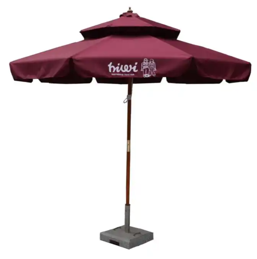 Ty Garden 2x2M polyester sun shade beach umbrellas for sale patio outdoor