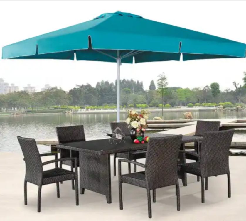 Ty High quality outdoor cafe umbrella Patio restaurant parasol Sun shade Garden umbrella