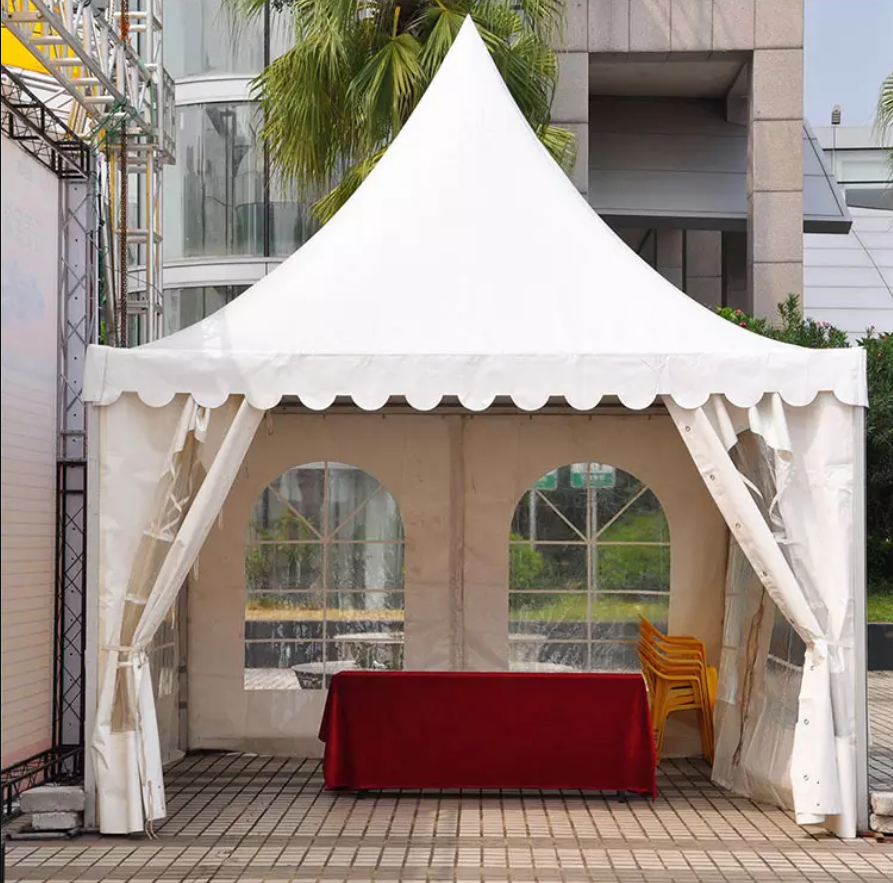 Tuoye Pagoda Tent For Sale 4x4 5x5 6x6 Tent For Outdoor Exhibition Event Reception Tent