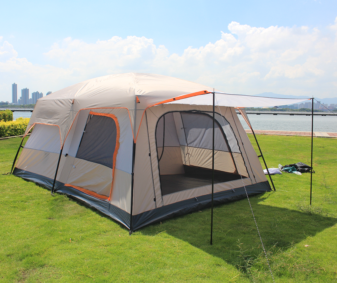 Customized European 5 8 persons Large Luxury Family Tent 12 Person Family Cabin Tents for Camping Outdoor