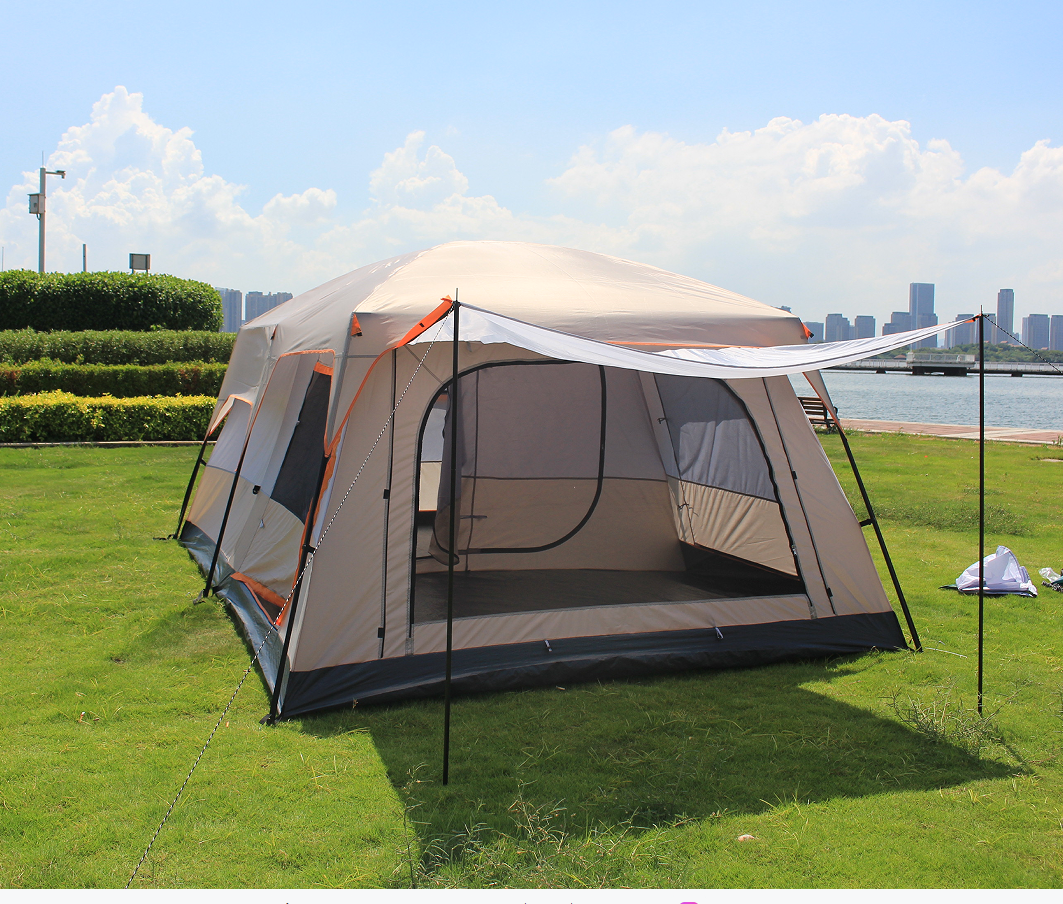 Customized European 5 8 persons Large Luxury Family Tent 12 Person Family Cabin Tents for Camping Outdoor