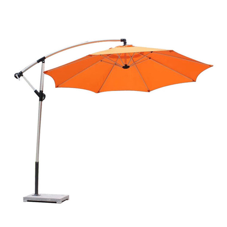 Tuoye Alum Outdoor Advertising Custom Garden Folding Sun Beach Umbrella 9 Feet Single Pulley System